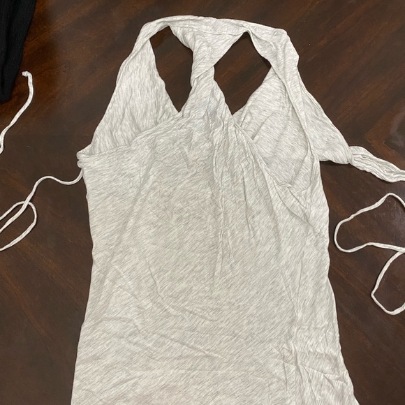 Robert Rodriguez heather grey halter top - Picture 4 of 6